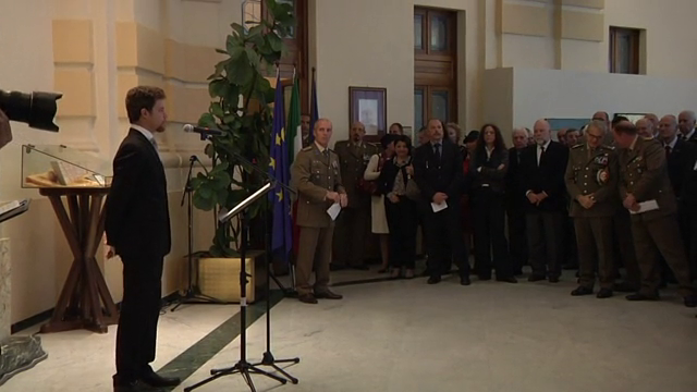 Tenore all\'inaugurazione AA 2014/2015