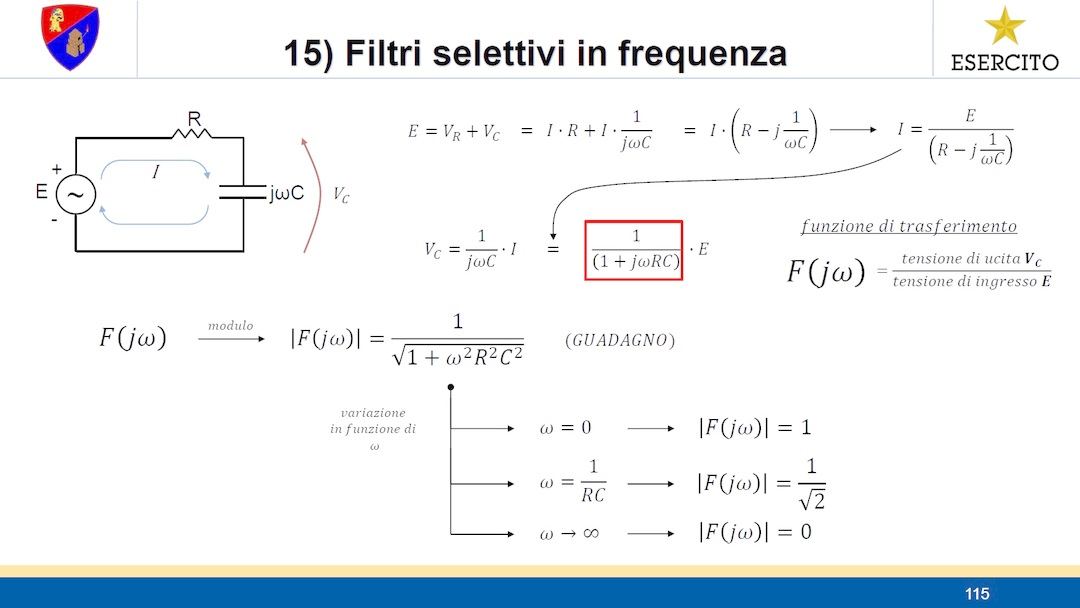 ELETTROTECNICA - Lezione 15 - Filtri selettivi in frequenza