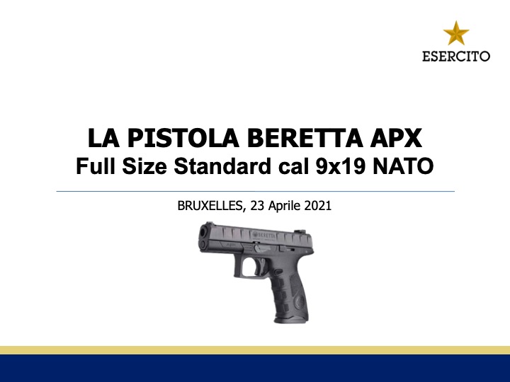 Ten Col BARRETTA_Armi_La pistola Beretta APX