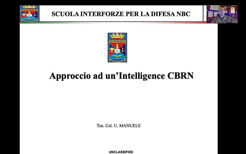 Approcio ad un\'Intelligence CBRN