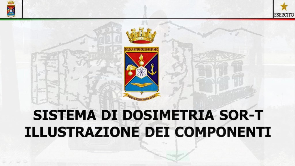 1. SOR-T : ILLUSTRAZIONE COMPONENTI