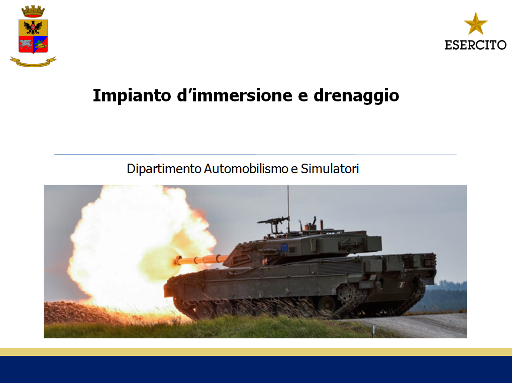 Impianto d\'immersione e drenaggio