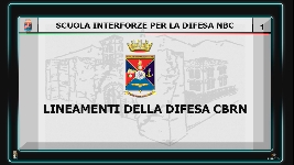 Lineamenti della difesa CBRN - Didattica