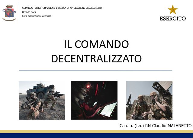 Comando Decentralizzato