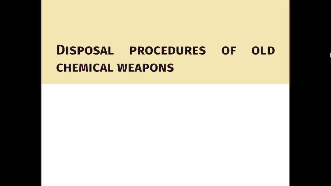 CETLI -DISARMO CHEM - PARTE 2