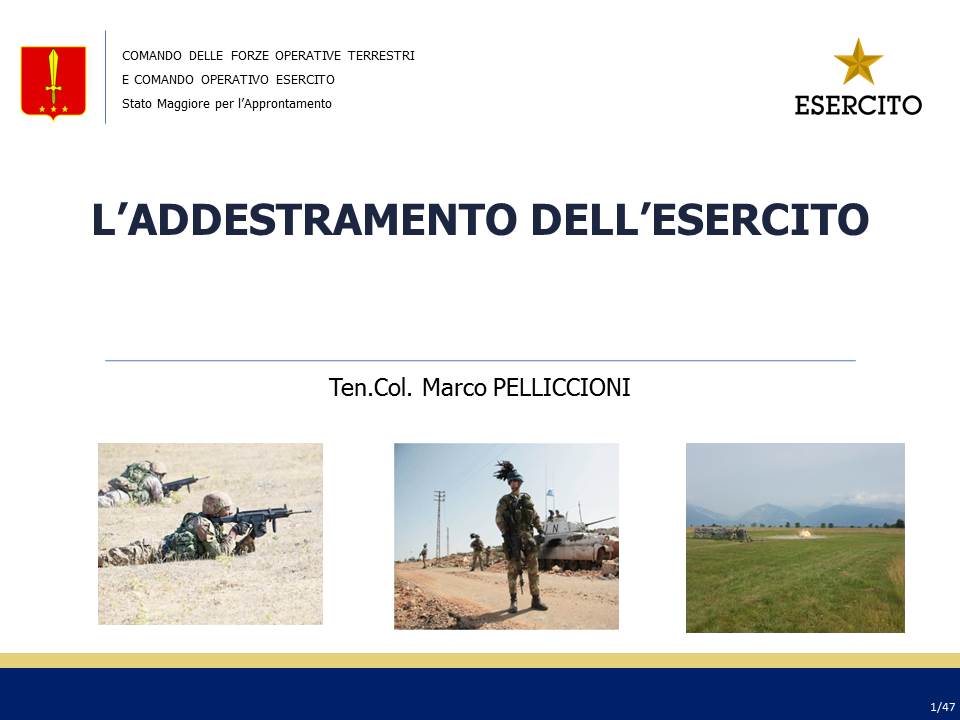 L\'Addestramento dell\'Esercito