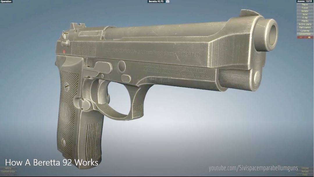 How A Beretta 92 Works