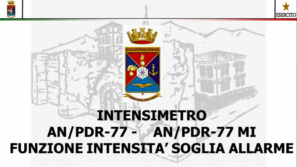 5. AN-PDR77 - Intensità Dose di allarme